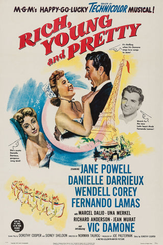 Rich, Young And Pretty (1951) - Jane Powell  DVD