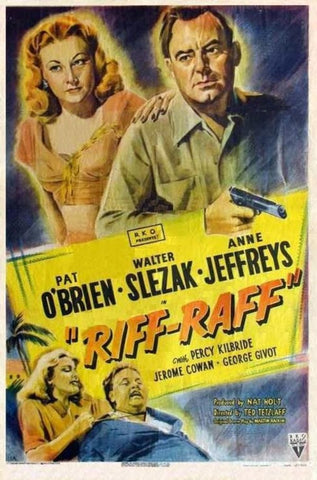 Riff-Raff (1947) - Pat O´Brien  Colorized Version  DVD