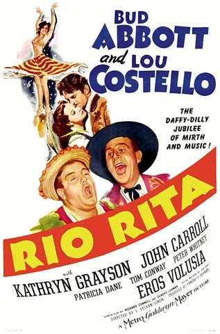 Rio Rita (1942) - Abbott & Costello  DVD  Colorized Version