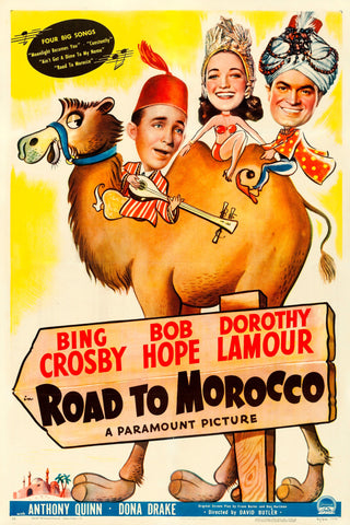 Road To Morocco (1942) - Bob Hope  Colorized Version