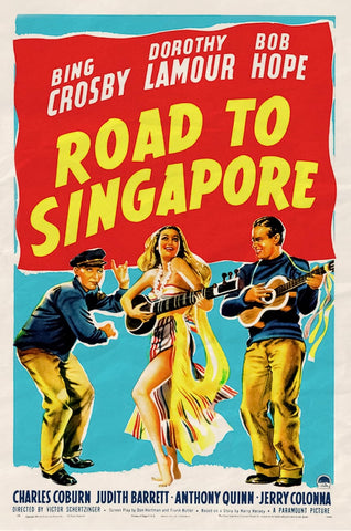 Road To Singapore (1940) - Bob Hope  Colorized Version  DVD