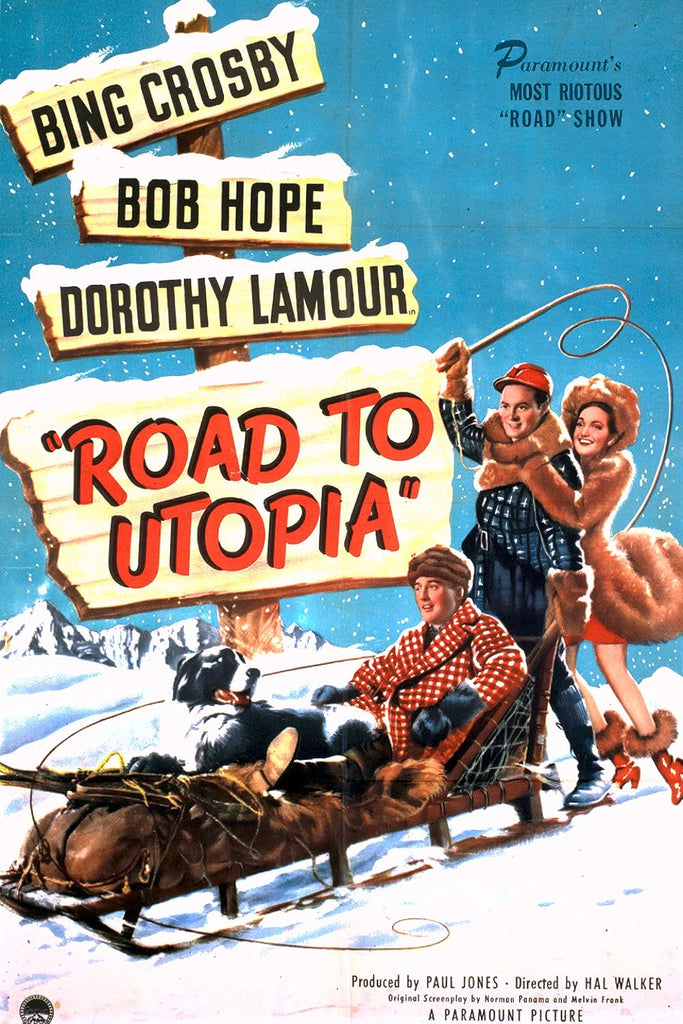Road To Utopia (1945) - Bob Hope  Colorized Version  DVD