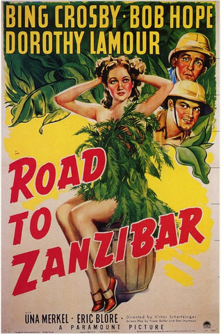 Road To Zanzibar (1941) - Bob Hope  Colorized Version  DVD