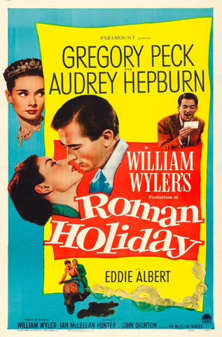 Roman Holiday (1953) - Gregory Peck  Colorized Version