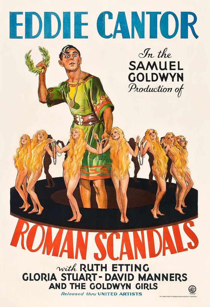 Roman Scandals (1933) - Eddie Cantor  Colorized Version