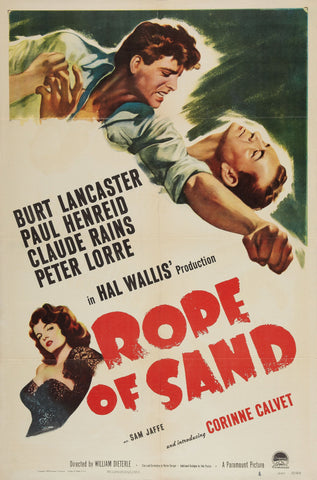 Rope Of Sand (1949) - Burt Lancaster Colorized Version  DVD