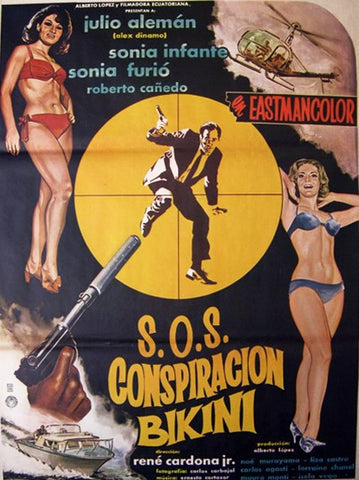 SOS Conspiracion Bikini (1967) - Julio Alemán  DVD