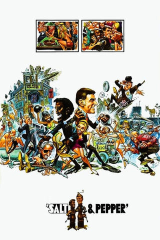 Salt And Pepper (1968) - Sammy Davis Jr.  DVD