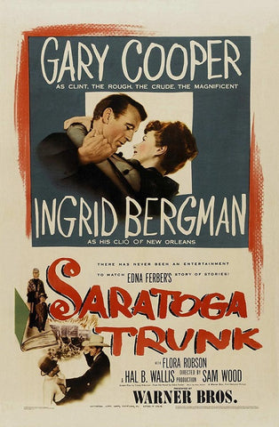 Saratoga Trunk (1945) - Gary Cooper  Colorized Version