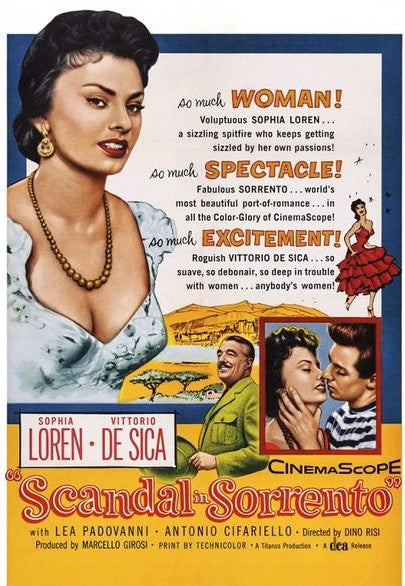 Scandal In Sorrento (1955) - Sophia Loren  DVD