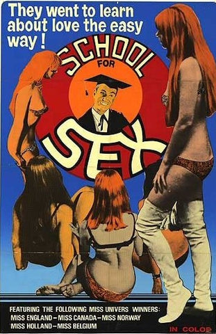 School For Sex (1969) - Pete Walker  DVD