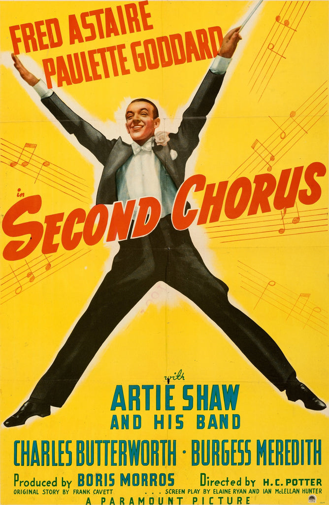 Second Chorus (1940) - Fred Astaire  Colorized Version  DVD