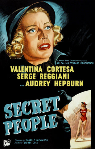 Secret People (1952) - Audrey Hepburn  Colorized Version
