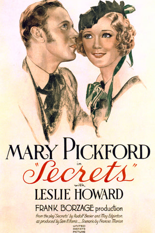 Secrets (1933) - Mary Pickford  Colorized Version  DVD