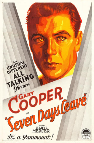 Seven Days Leave (1930) - Gary Cooper  Colorized Version