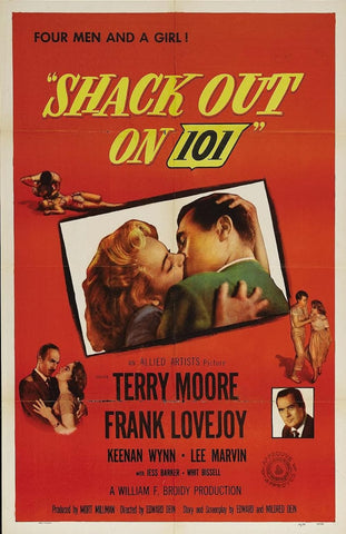 Shack Out On 101 (1955) - Lee Marvin  Colorized Version  DVD