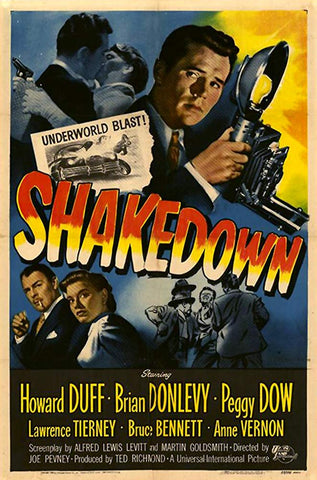 Shakedown (1950) - Howard Duff  Colorized Version  DVD