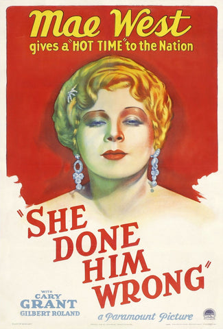 She Done Him Wrong (1933) - Cary Grant  Colorized Version  DVD
