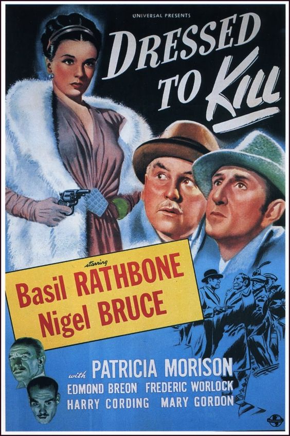 Sherlock Holmes : Dressed To Kill (1946) - Basil Rathbone Colorized Version
