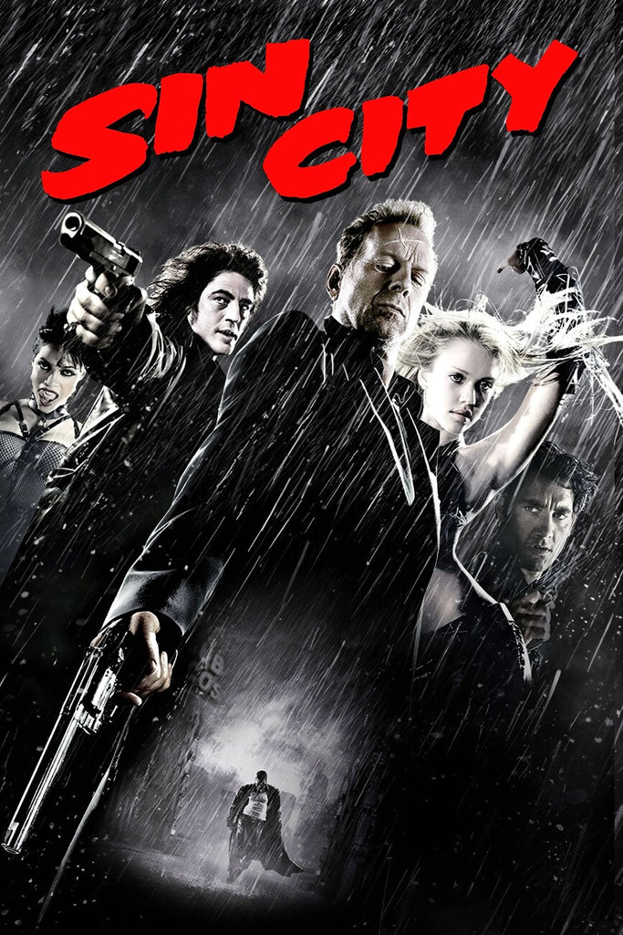 Sin City (2005) - Bruce Willis  Colorized Version  DVD