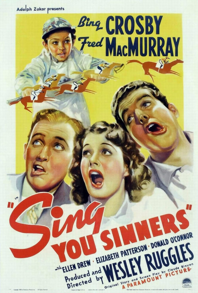 Sing, You Sinners (1938) - Bing Crosby  Colorized Version  DVD