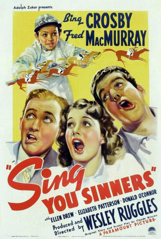 Sing, You Sinners (1938) - Bing Crosby  Colorized Version