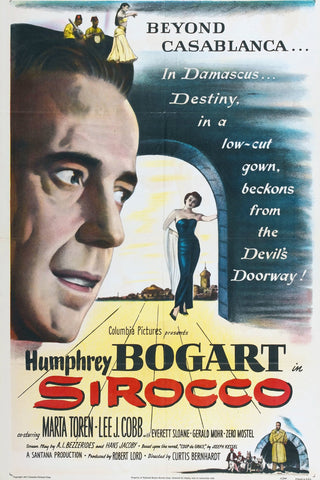 Sirocco (1951) - Humphrey Bogart  Colorized Version
