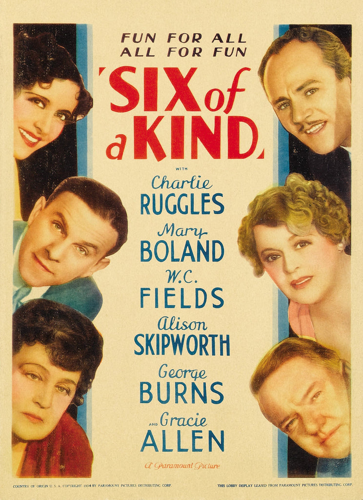 Six Of A Kind (1934) - W.C. Fields  Colorized Version