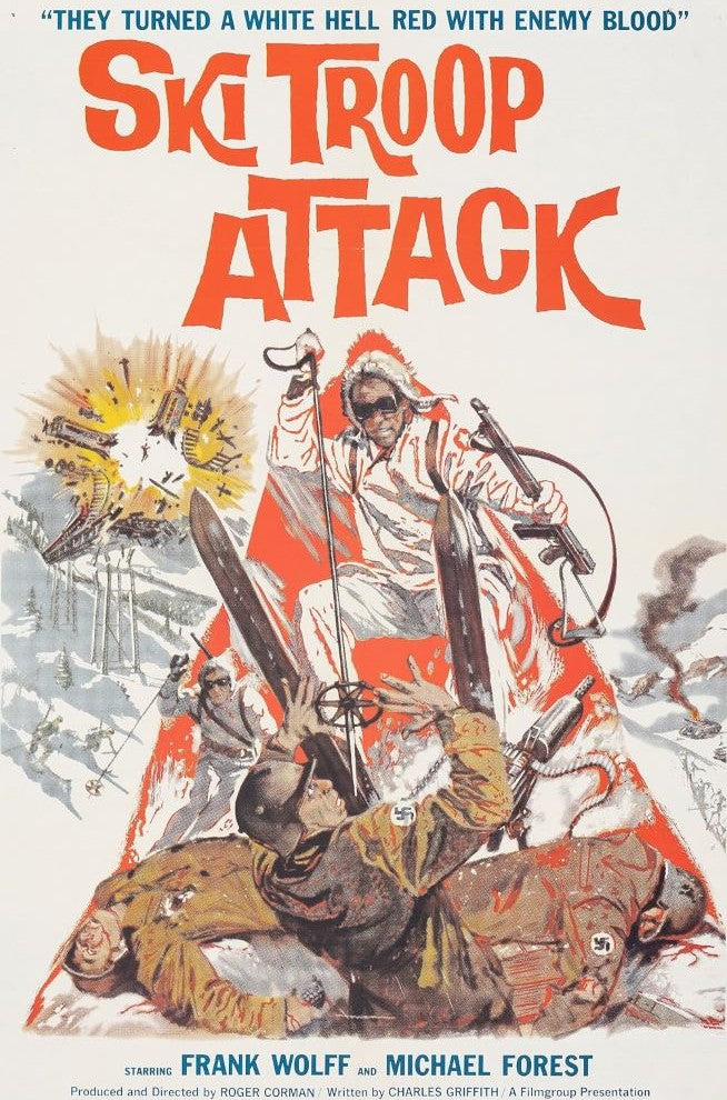 Ski Troop Attack (1960) - Michael Forest  DVD