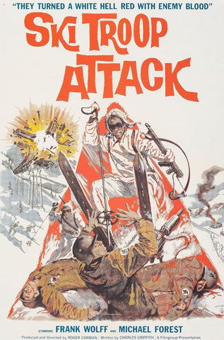 Ski Troop Attack (1960) - Michael Forest  DVD