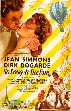 So Long At The Fair (1950) - Dirk Bogarde  Colorized Version