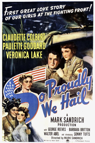So Proudly We Hail! (1943) - Claudette Colbert  Colorized Version