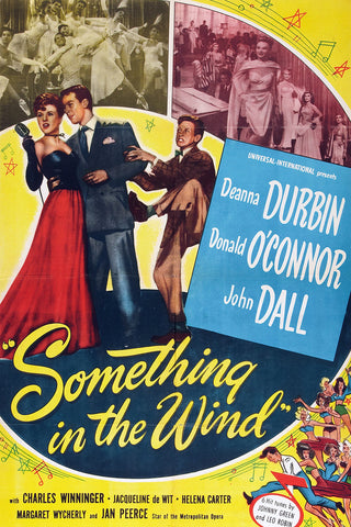 Something In The Wind (1947) - Deanna Durbin  Colorized Version  DVD