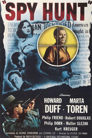 Spy Hunt (1950) - Howard Duff  Colorized Version  DVD