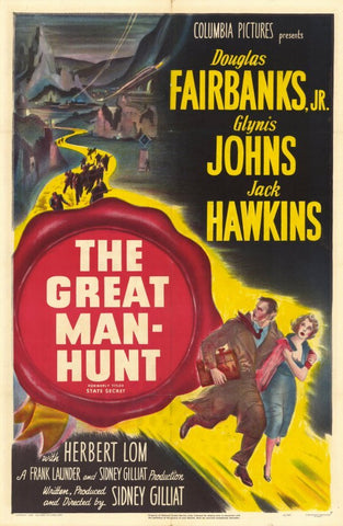 State Secret AKA The Great Manhunt (1950) - Douglas Fairbanks Jr.  Colorized Version DVD