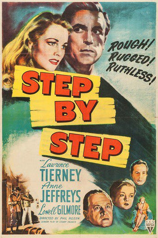 Step By Step (1946) - Lawrence Tierney  Colorized Version DVD