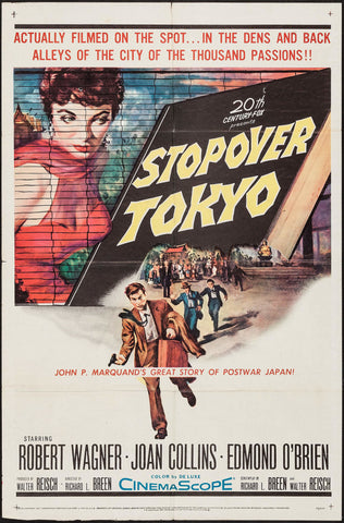 Stopover Tokyo (1957) - Robert Wagner  DVD