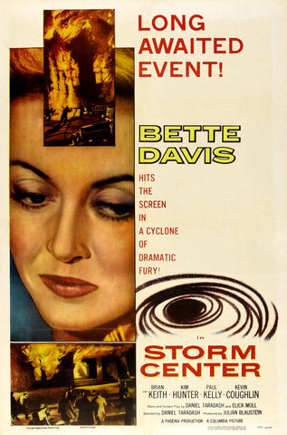 Storm Center (1956) - Bette Davis  Colorized Version
