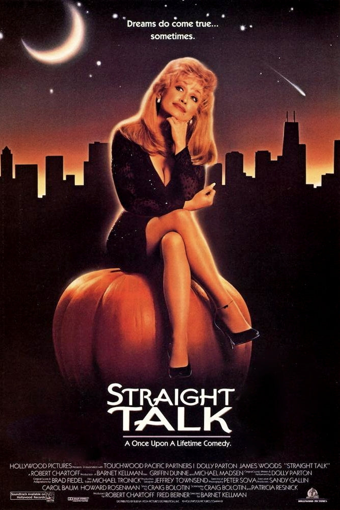 Straight Talk (1992) - Dolly Parton  DVD