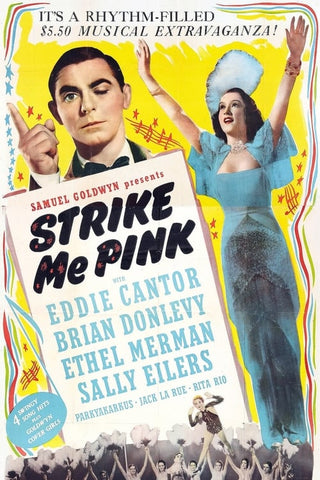 Strike Me Pink (1936) - Eddie Cantor  Colorized Version