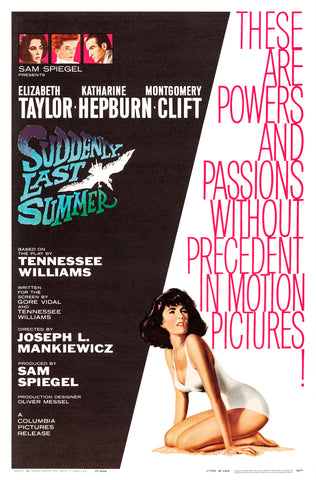 Suddenly, Last Summer (1959) - Elizabeth Taylor  Colorized Version