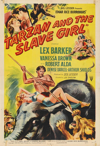 Tarzan And The Slave Girl (1950) - Lex Barker  Colorized Version