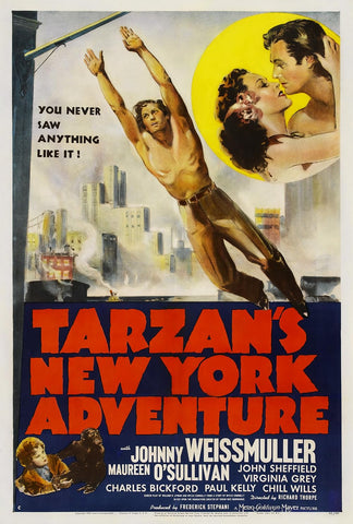 Tarzan´s New York Adventure (1942) - Johnny Weissmuller  Colorized Version