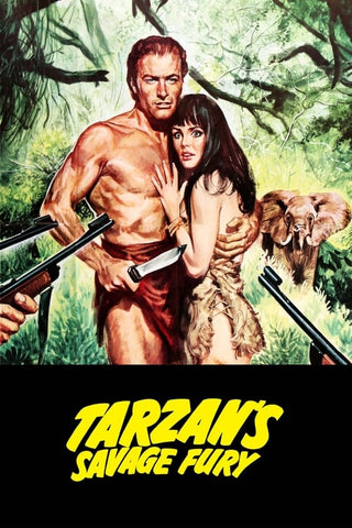 Tarzan's Savage Fury (1952) - Lex Barker  Colorized Version