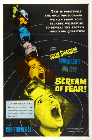 Taste Of Fear AKA Scream Of Fear (1961) - Susan Strasberg  Colorized Version  DVD