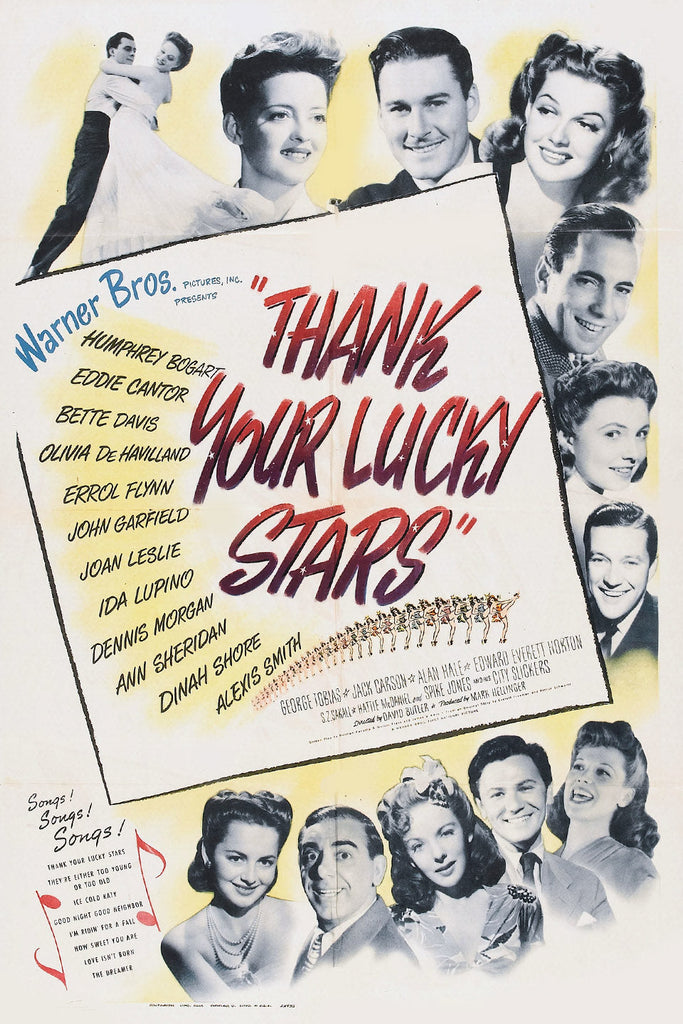 Thank Your Lucky Stars (1943) - Humphrey Bogart    Colorized Version