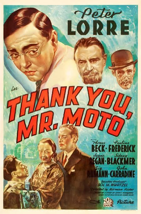 Thank You, Mr. Moto (1937) - Peter Lorre  Colorized Version  DVD
