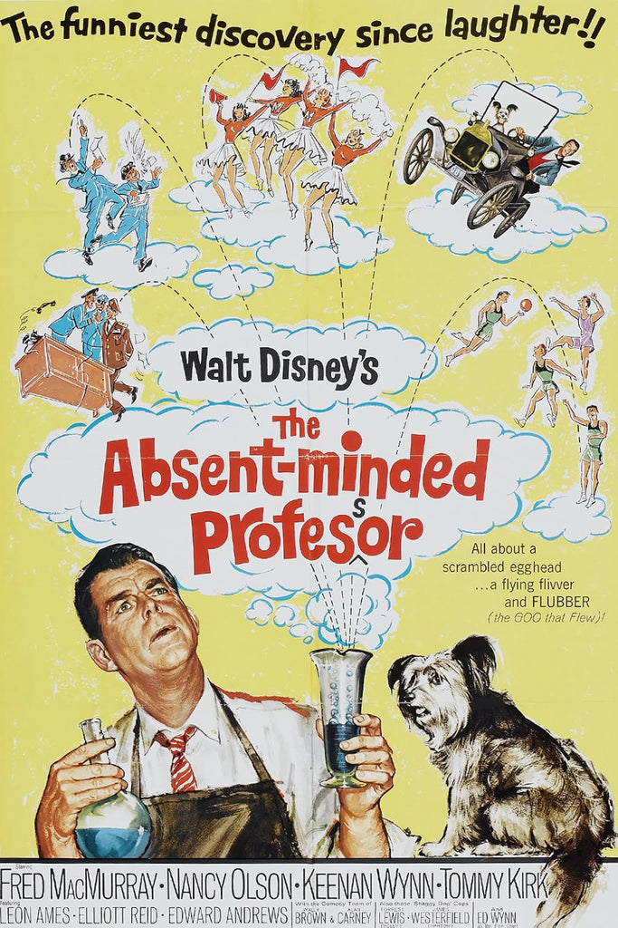 The Absent Minded Professor (1961) - Fred MacMurray  Colorized Version  DVD