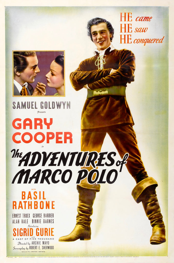 The Adventures Of Marco Polo (1938) - Gary Cooper  Colorized Version  DVD