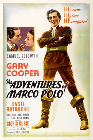 The Adventures Of Marco Polo (1938) - Gary Cooper  Colorized Version